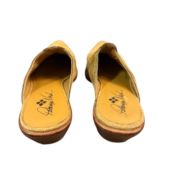 Patricia Nash Suede Nib Batista Women's Tan Cowboy Mules Size 7 - Picture 4 of 9